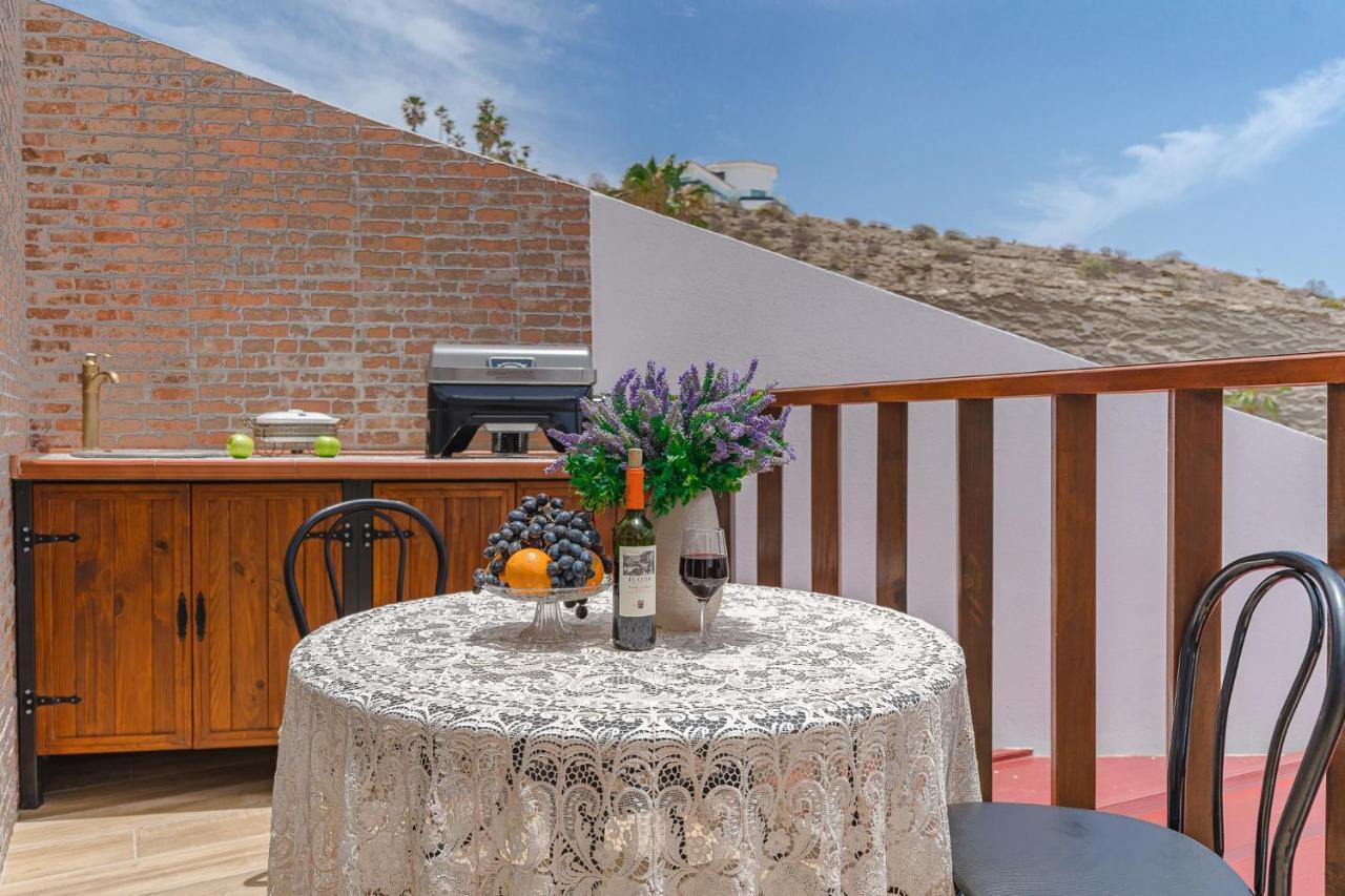 Bungalow Private Pool Bbq Air Conditioning Stunning Ocean View Costa Adeje  Ngoại thất bức ảnh