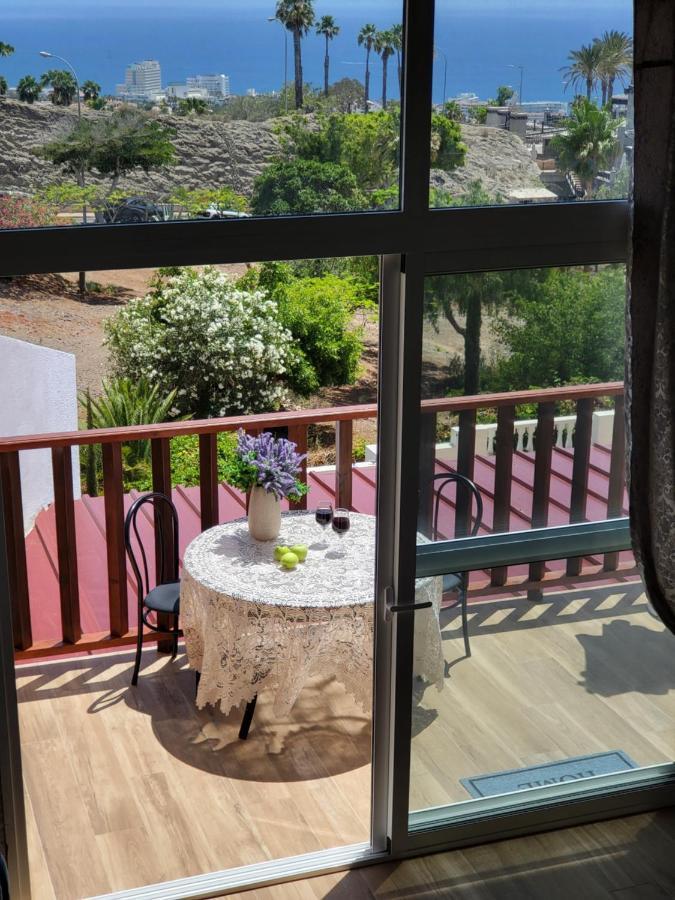 Bungalow Private Pool Bbq Air Conditioning Stunning Ocean View Costa Adeje  Ngoại thất bức ảnh